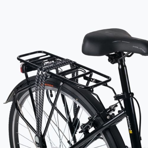 Bicicleta de trekking pentru femei Romet Gazela negru/galben R22A-TRE-28-19-P-468