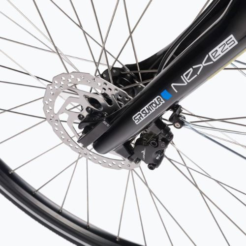 Bicicleta electrică pentru femei Romet Gazela RM 1 alb și negru R22B-ELE-28-20-P-672
