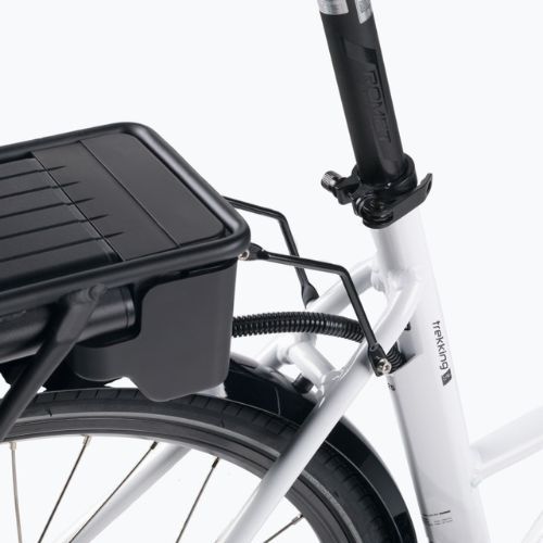 Bicicleta electrică pentru femei Romet Gazela RM 1 alb și negru R22B-ELE-28-20-P-672
