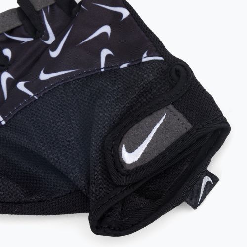 Mănuși de antrenament pentru femei Nike Gym Elemental Printed negru N0002556-091