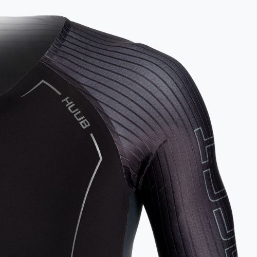 Costum de triatlon pentru bărbați HUUB Anemoi Aero + Bonded negru ANEPB
