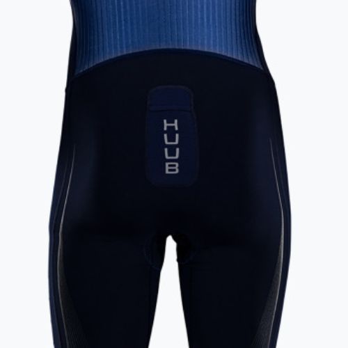 HUUB costum de triatlon pentru bărbați Anemoi Aero + Flatlock negru-albastru ANEPF