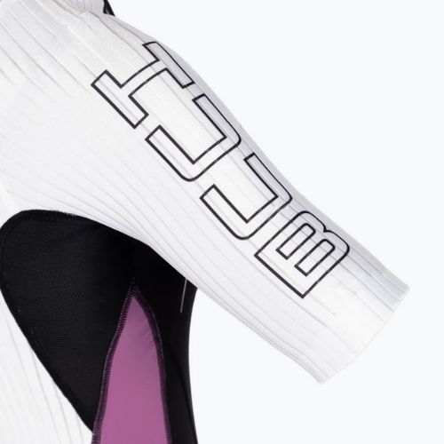 Costum de triatlon pentru femei HUUB Anemoi Aero Tri Suit negru și alb ANELCSW