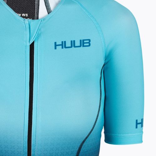 Costum de triatlon pentru femei HUUB Commit Long Course Suit negru-albastru COMWLCS