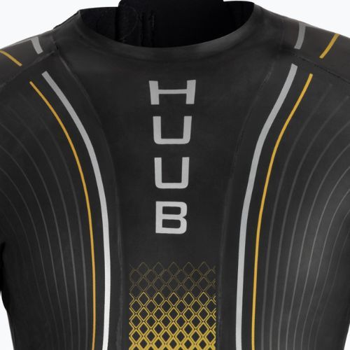 HUUB Spumă de triatlon Agilis Ali Gold 3:5 pentru bărbați negru/galben FRE35H