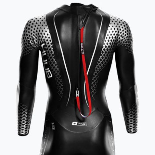 HUUB Lurz Open Water costum de neopren pentru bărbați de triatlon negru RACEOP