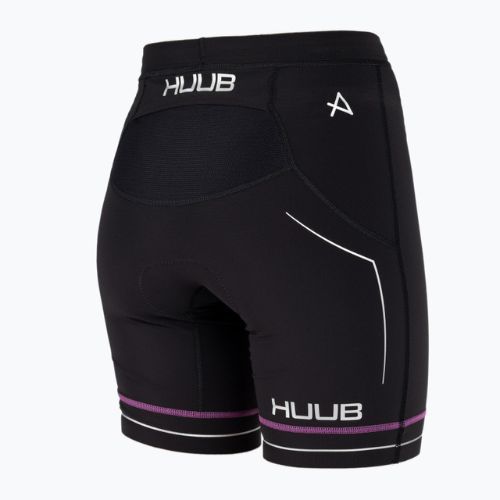 Pantaloni scurți de triatlon pentru femei HUUB Aura Tri Short negru AURSH