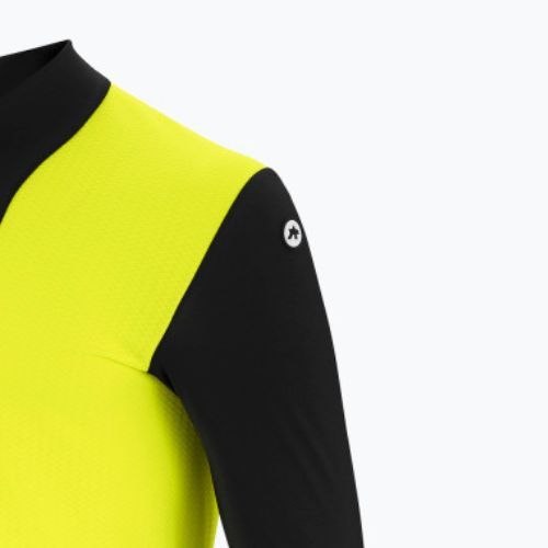 ASSOS Mille GTS C2 Primăvară Toamnă galben și negru jachetă de ciclism pentru bărbați