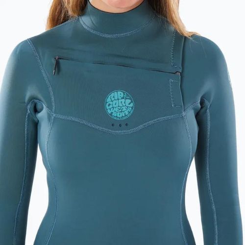Rip Curl Dawn Patrol 4/3mm GB costum de neopren pentru femei verde
