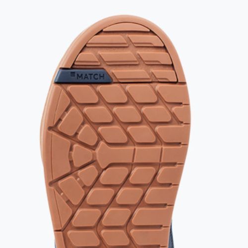 Pantofi de ciclism cu platformă pentru bărbați Crankbrothers Stamp Lace albastru marin și maro CR-STL04281A105
