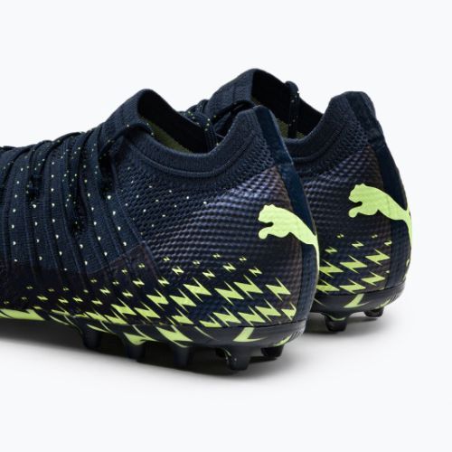 PUMA Future Z 1.4 MG ghete de fotbal pentru bărbați negru-verde 106991 01