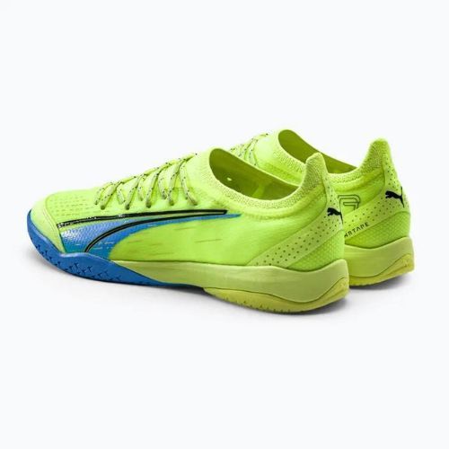 Bărbați PUMA Ultra Ultimate Court ghete de fotbal verde 106894 01