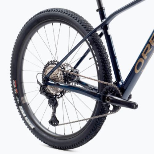 Orbea Alma M-Pro albastru-auriu mountain bike M22518L8