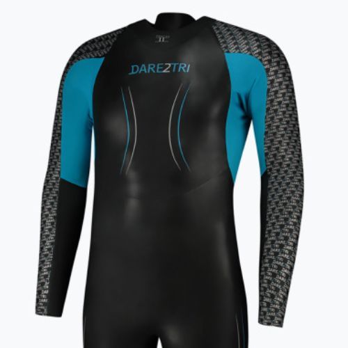 Costum de triatlon pentru bărbați Dare2Tri Mach2 negru 21001M