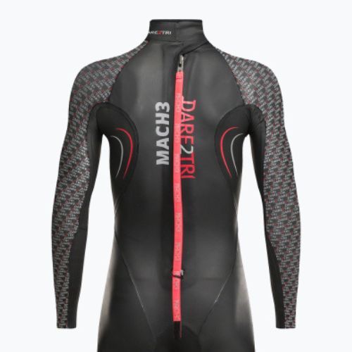 Costum de neopren pentru bărbați Dare2Tri Mach3 0.7 triatlon negru 21003M