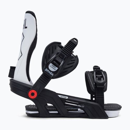 Atașamente de snowboard Bent Metal Axtion alb/negru 22BN004-BKWHT