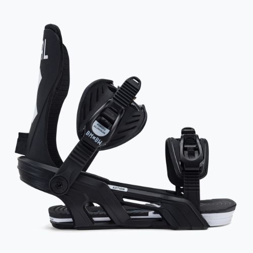 Atașamente de snowboard Bent Metal Axction negru 22BN004-BLACK