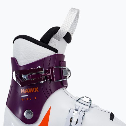 Ghete de schi pentru copii ATOMIC Hawx Girl 2 alb/violet AE5025660