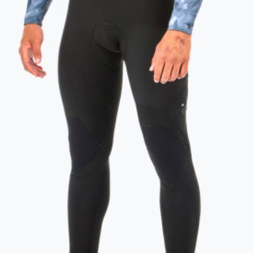 Spumă de înot pentru bărbați Rip Curl E Bomb Zip Free 4/3 mm negru/gri WSM8QS Swim Foam
