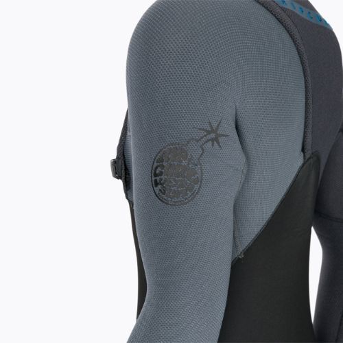 Rip Curl Flashbomb Flashbomb Zip Free 4/3mm spumă de înot pentru bărbați negru WSM8SF