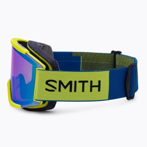 Smith Squad S2 ochelari de schi galben-verde M00668
