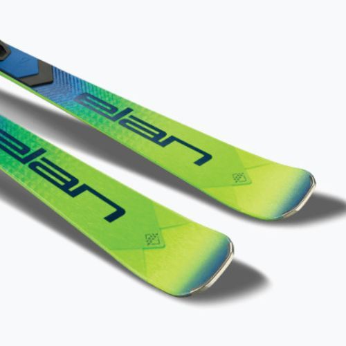 Elan Ace SCX Fusion + EMX 12 schiuri de coborâre verde-albastru AAJHRC21