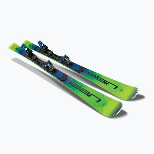 Elan Ace SLX Fusion + EMX 12 schi alpin verde-albastru AAKHRD21