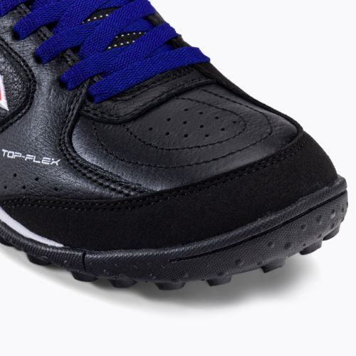 Ghete de fotbal Joma Top Flex TF pentru bărbați, negru/royal
