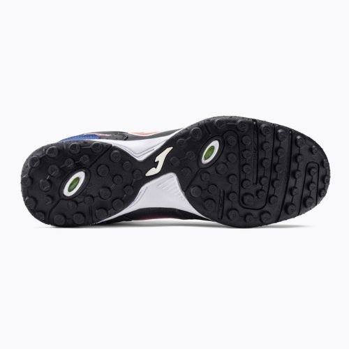 Ghete de fotbal Joma Top Flex TF pentru bărbați, negru/royal