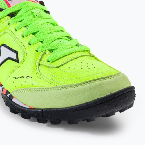 Ghete de fotbal pentru bărbați Joma Top Flex TF verde fluor
