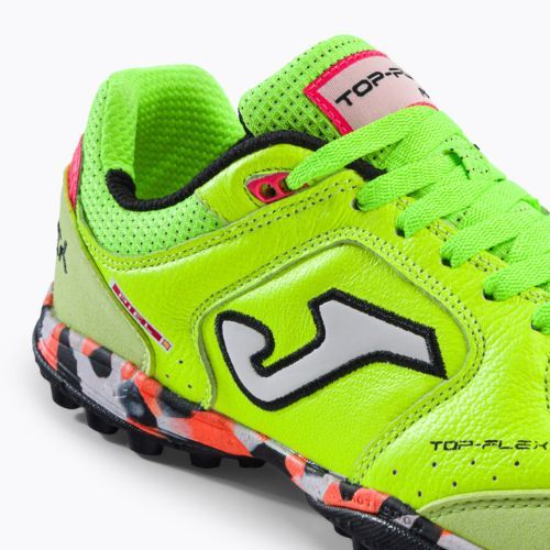 Ghete de fotbal pentru bărbați Joma Top Flex TF verde fluor