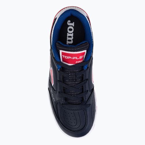 Ghete de fotbal pentru copii Joma Top Flex IN navy/roșu