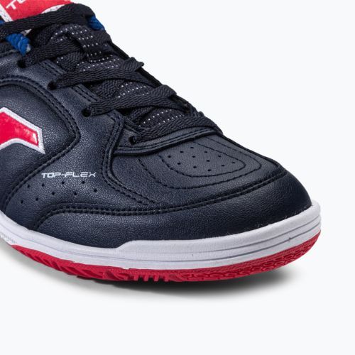 Ghete de fotbal pentru copii Joma Top Flex IN navy/roșu