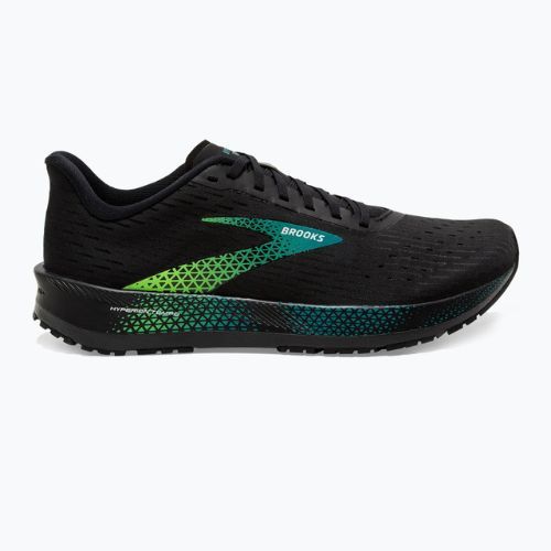Pantofi de alergare pentru bărbați BROOKS Hyperion Tempo negru-verde 1103391