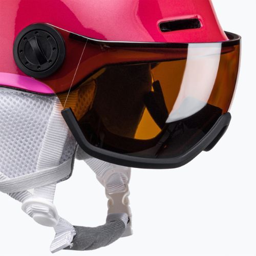 Cască de schi pentru copii Salomon Grom Visor S2 roz L39916200