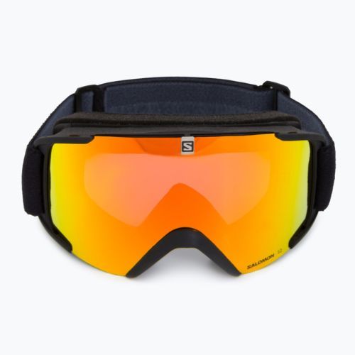 Salomon Xview Photo S2 Ochelari de schi negru/roșu deschis L40844400