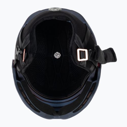 Cască de schi pentru femei Salomon Icon LT Visor Photo Sigma S1-S3 albastru marin L41529800