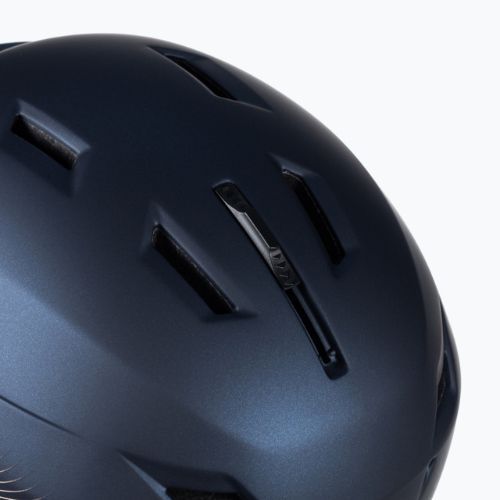 Cască de schi pentru femei Salomon Icon LT Visor Photo Sigma S1-S3 albastru marin L41529800
