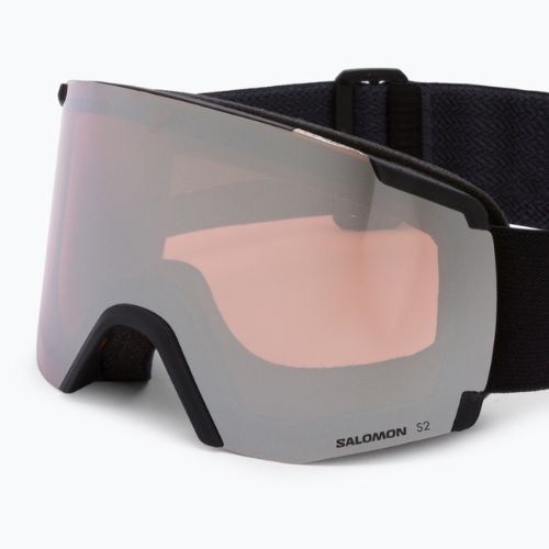 Salomon S/View Access S2 Ochelari de schi negru/portocaliu tonic L47006500