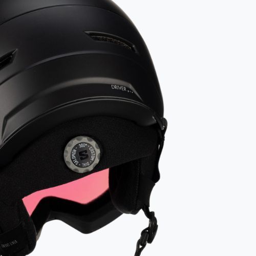 Cască de schi Salomon Driver Pro Sigma S2 negru L47011700