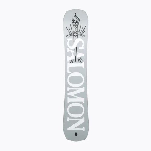 Snowboard pentru bărbați Salomon Huck Knife alb L47018300