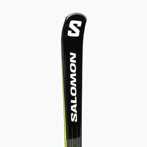 Salomon S Max 10 + M11 GW schiuri de coborâre negru/galben L47055700
