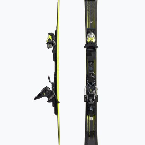 Salomon S Max 10 + M11 GW schiuri de coborâre negru/galben L47055700