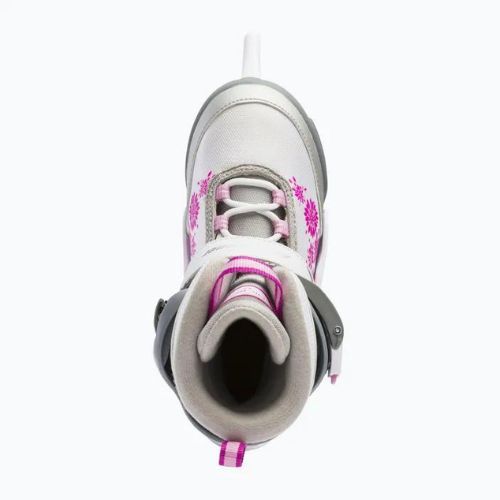 Bladerunner Micro Ice G patine pentru copii alb și roz