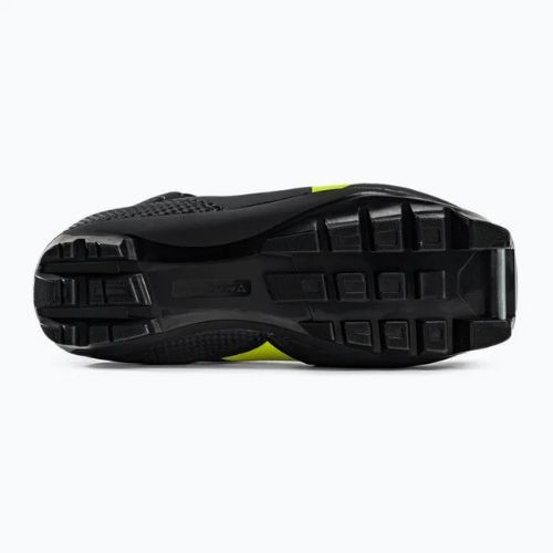 Fischer XJ Sprint cizme de schi fond pentru copii negru/galben S4082131