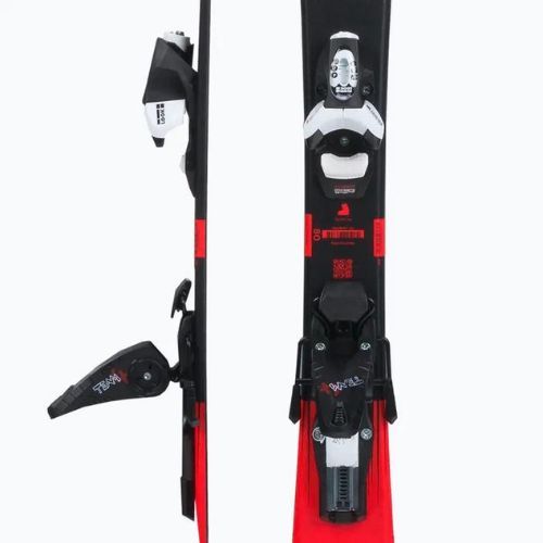 Schiuri de coborâre pentru copii Rossignol Hero Pro + Team 4 GW Black Bulk red