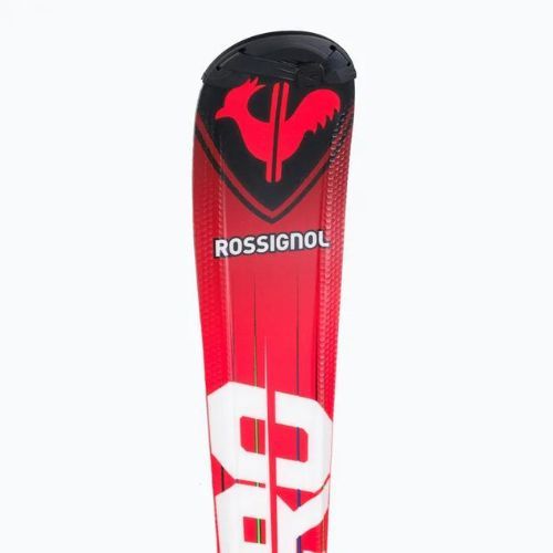 Schiuri de coborâre pentru copii Rossignol Hero 130-150 + XP7 red