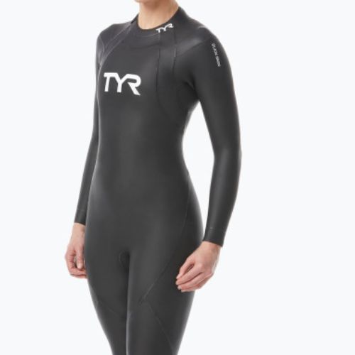 TYR Hurricane Cat 1 pentru femei costum de neopren negru de triatlon HCAOF