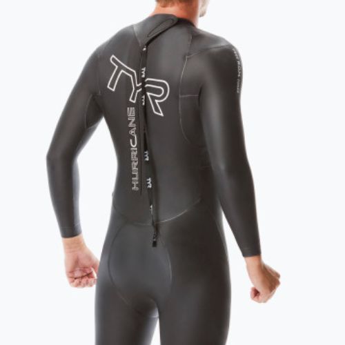 TYR Hurricane Cat 1 pentru bărbați costum de neopren pentru triatlon negru HCAOM