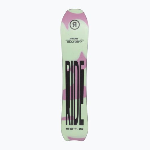 Snowboard pentru femei RIDE Psychocandy alb-verde 12G0015